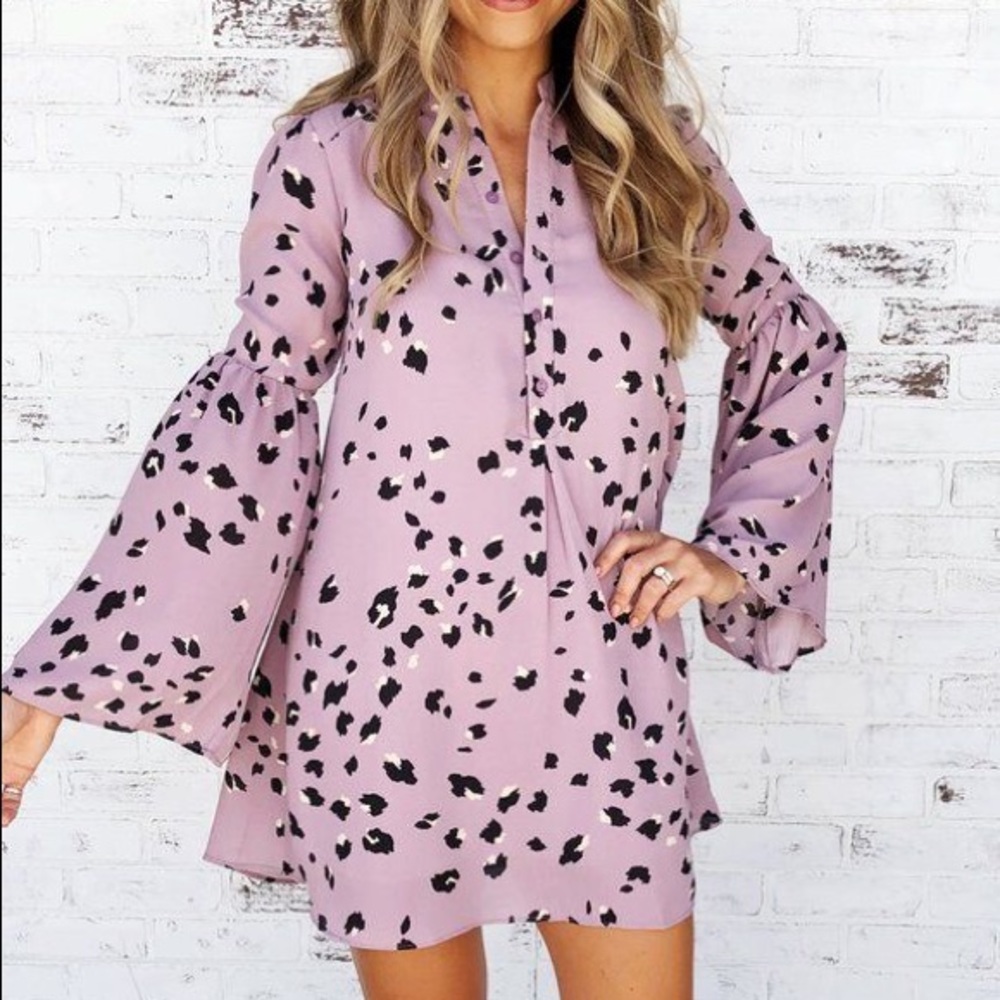 Buddy Love Leopard Tunic/Dress